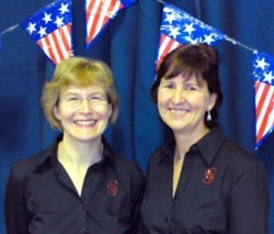 Photo of Stephanie and Julie